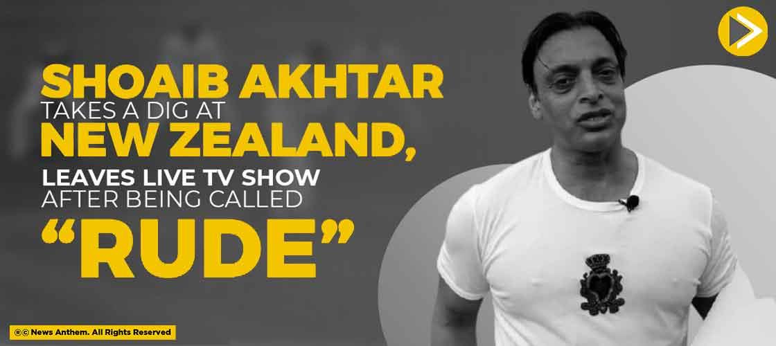Shoaib Akhtar Walks Off From Live Tv Show