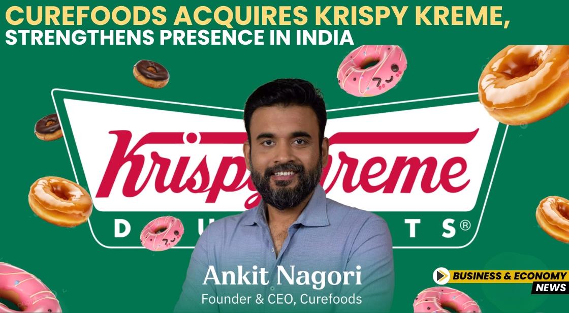 Curefoods Acquires Krispy Kreme, Strengthens Presence in India