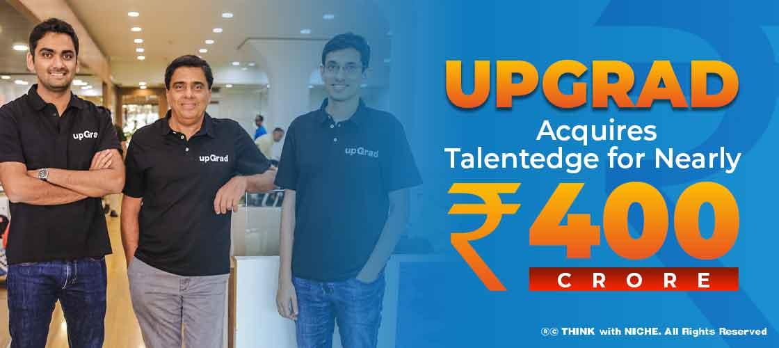 UpGrad Acquires Talentedge for Nearly Rs 400 crore