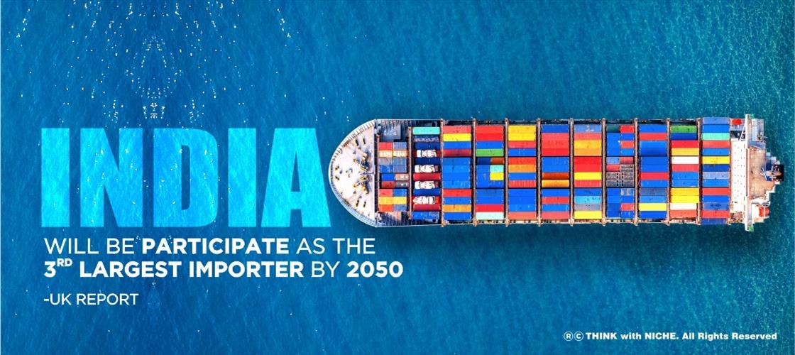 India Will Be Participate As The 3rd Largest Importer By 2050