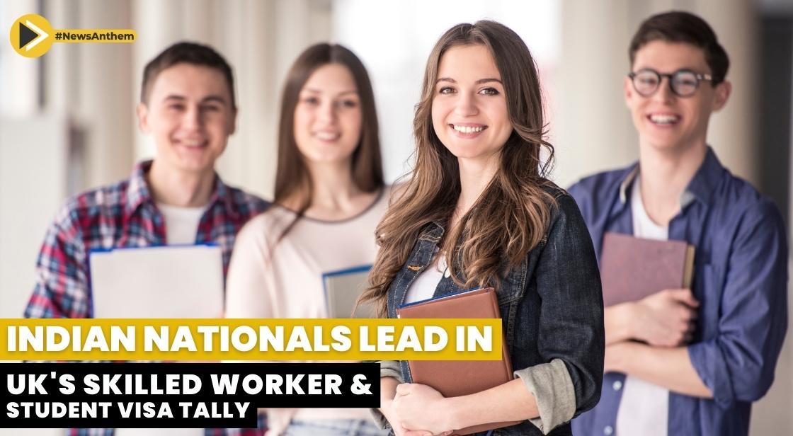 Indian Nationals Lead in UK's Skilled Worker and Student Visa Tally
