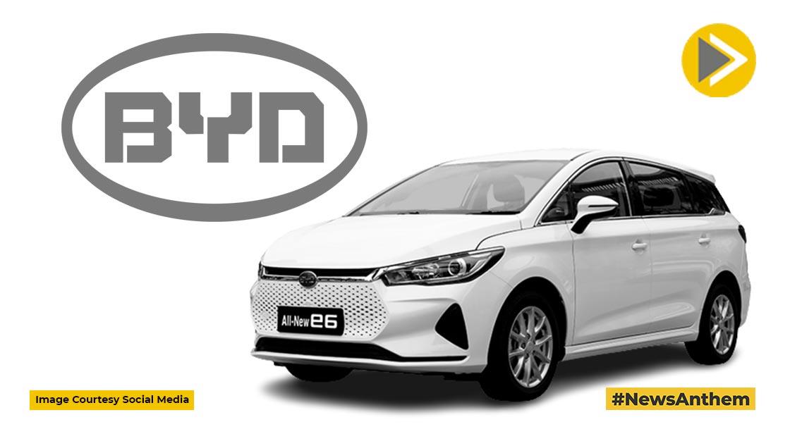 BYD Delivers Over 450 Electric MPVs To India