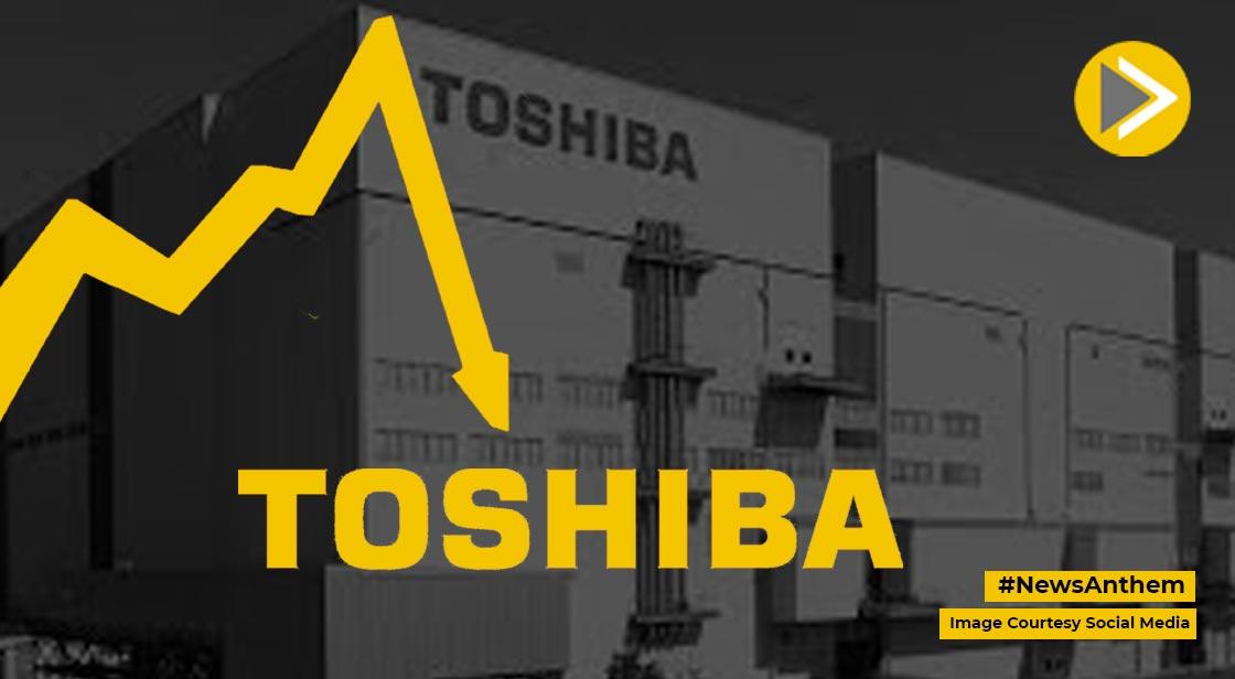 Toshiba का प्रॉफिट 75 फीसदी घटा, मांग में कमजोरी बनी वजह