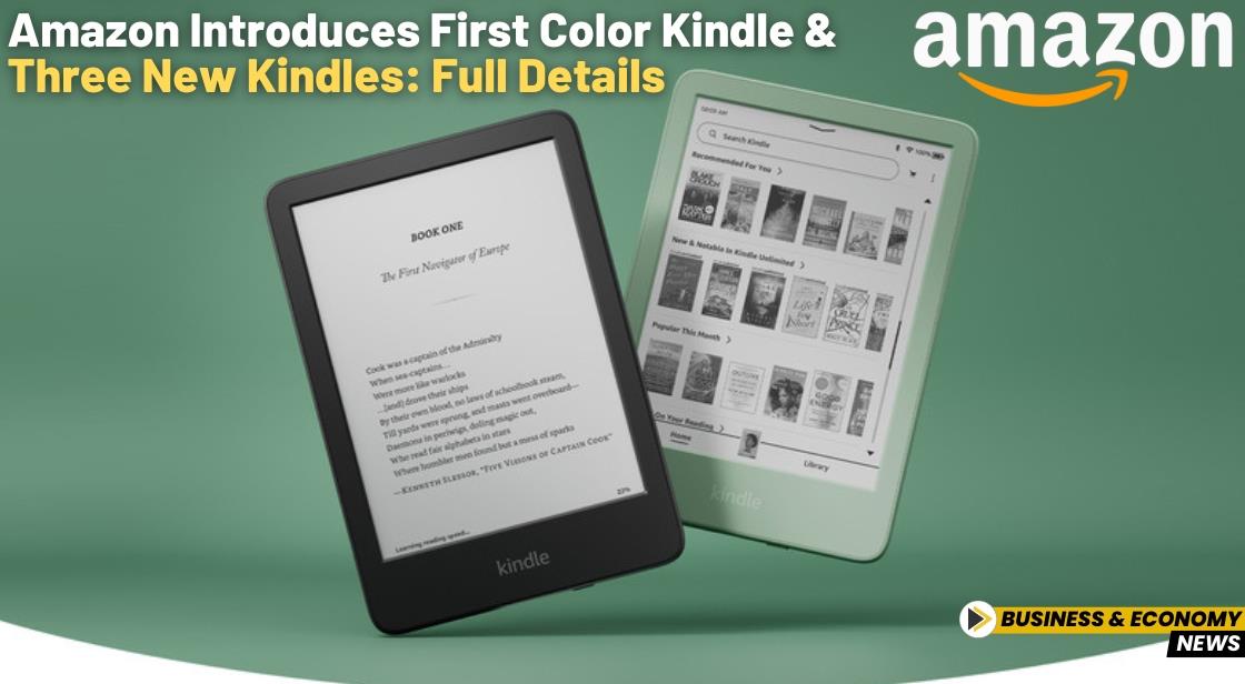 Amazon  Introduces First Color Kindle and Three new Kindles: Full Details
