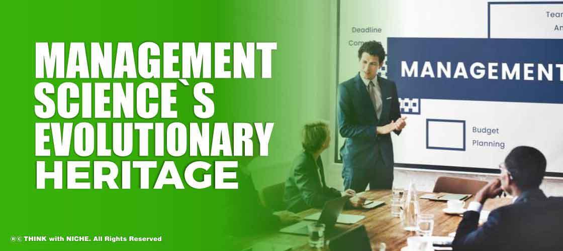 Management Science's Evolutionary Heritage