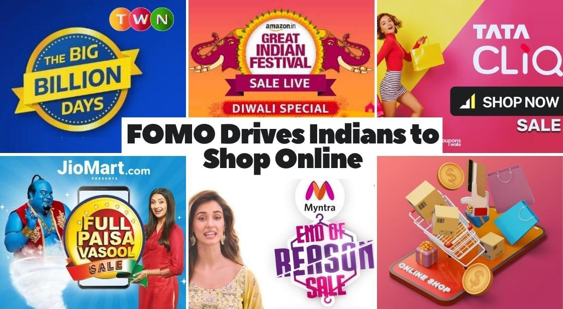 FOMO Drives Indians to Shop Online: The Festival Spree of 2023!