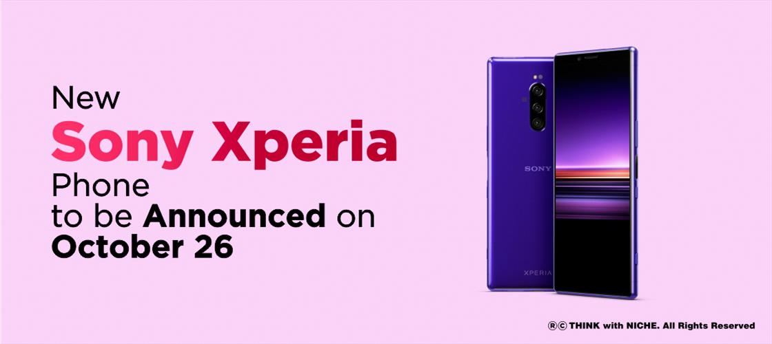 New Sony Xperia Phone to be Announced on October 26