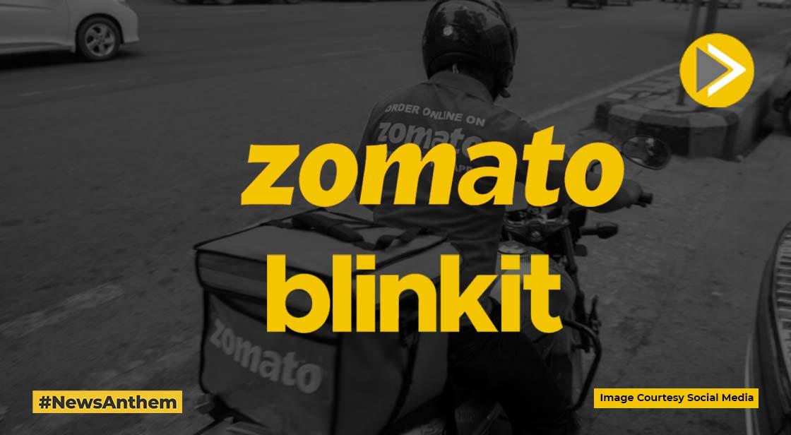 Zomato to Acquire Blink Commerce for Rs 4,447 Crore