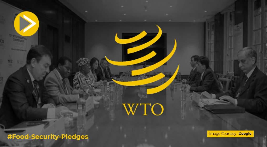 WTO Nears Food Security Pledges