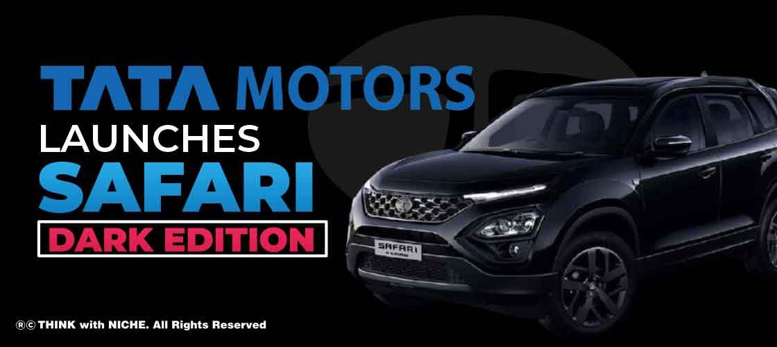 Tata Motors launches Safari Dark Edition