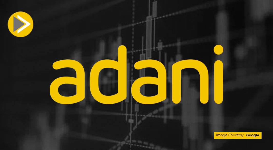 Despite the Sensex Falling 1500 Points , this Adani group stock is up significantly