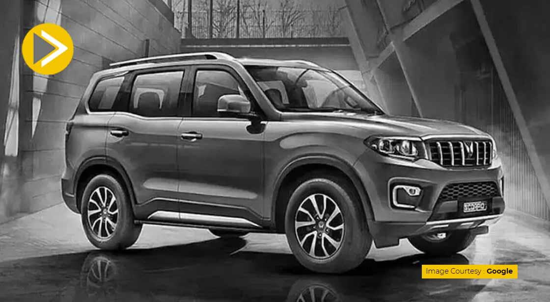 महिंद्रा की स्कॉर्पियो का फर्स्ट लुक आया सामने