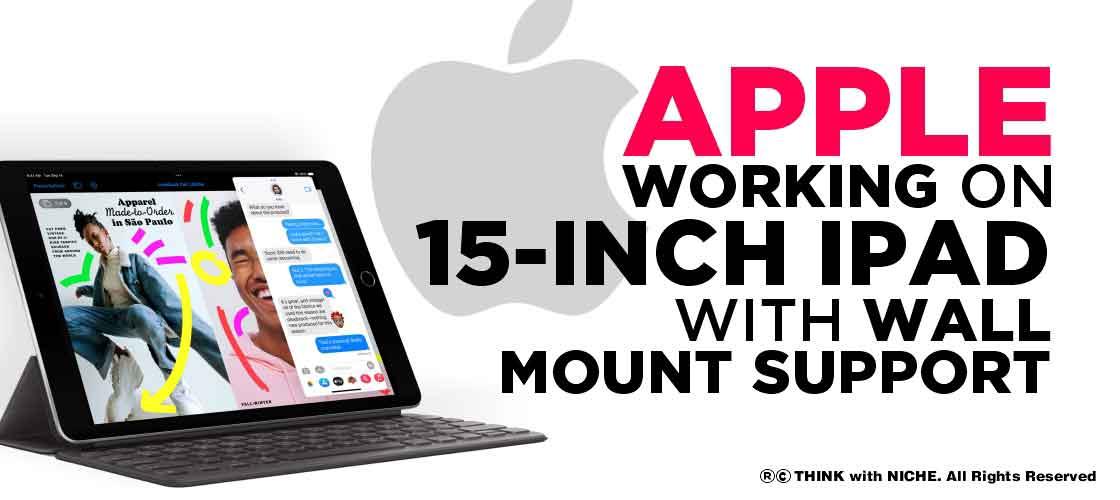 Apple Working on 15-inch iPad with Wall Mount Support