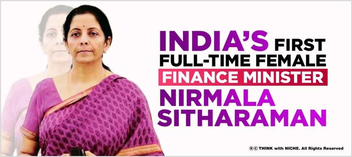 first-full-time-female-finance-minister-nirmala-sitharaman