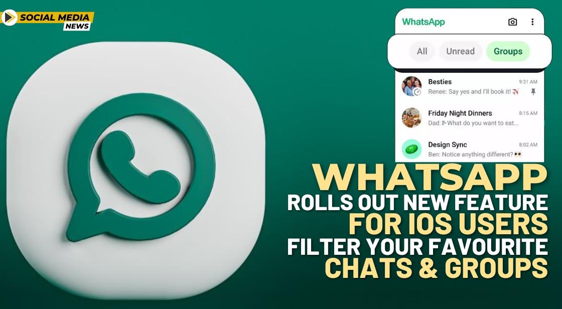 WhatsApp Rolls Out New Feature for iOS Users: Filter Your Favourite Chats and Groups