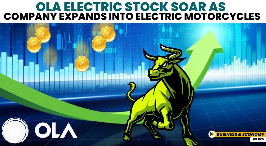 Ola Electric Shares Soar as Company Expands into Electric Motorcycles
