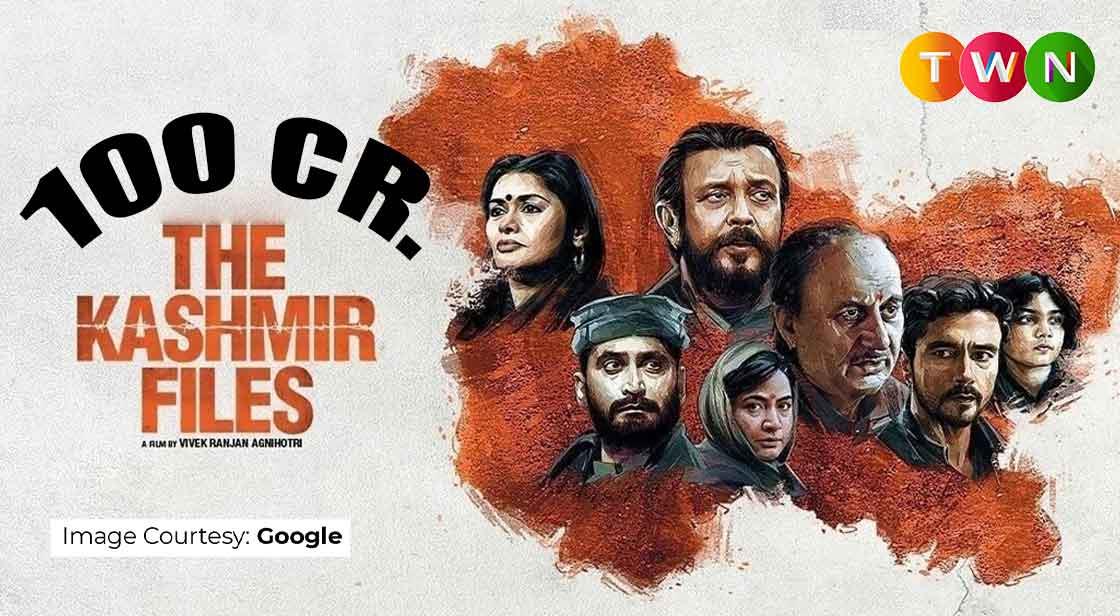 'The Kashmir Files' enters 100 crore club