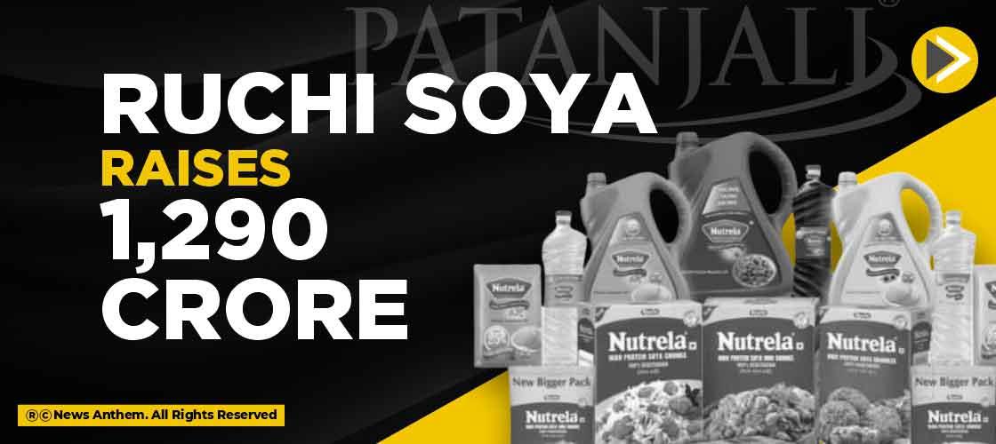 Ruchi Soya Raises ₹1,290 crore