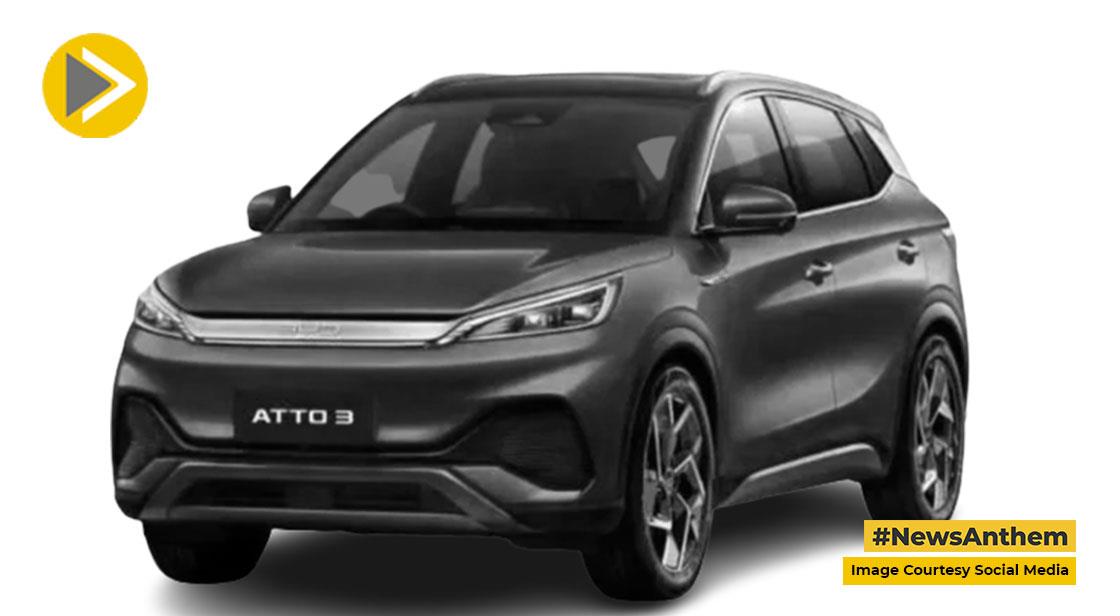 480 KM रेंज वाली BYD Atto 3 इलेक्ट्रिक कार आ रही इंडिया, जानें कीमत