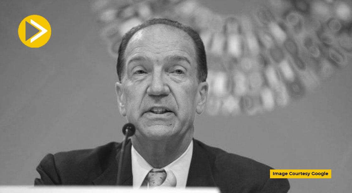David Malpass Says World Facing a Human Catastrophe