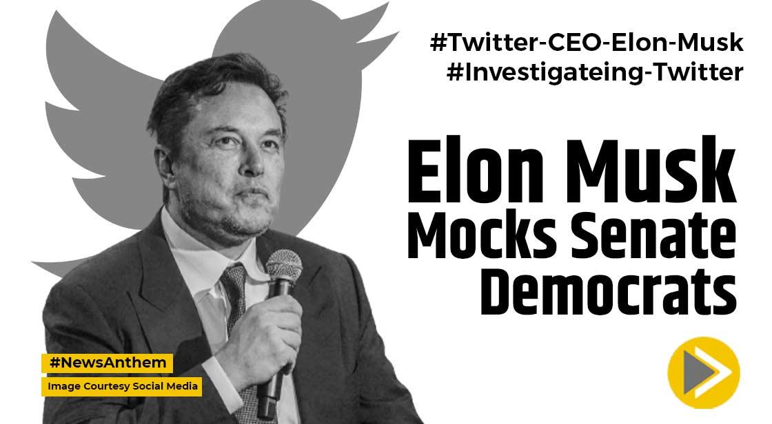 Elon Musk Makes Fun Of Senate Democrats For Calling For FTC To Investigate Twitter