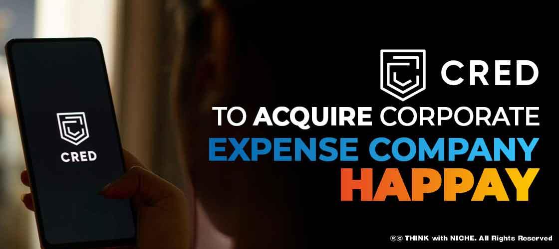 CRED to Acquire Corporate Expense Company Happay