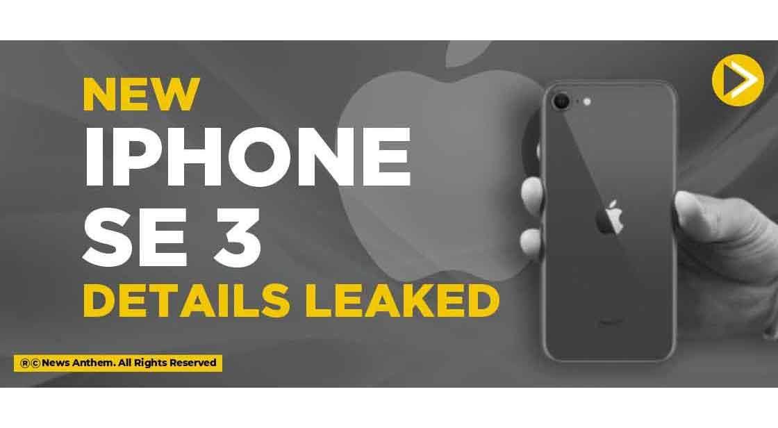 New iPhone SE 3 Details Leaked