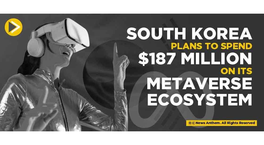 South Korea plans to spend $187 Million on its Metaverse ecosystem