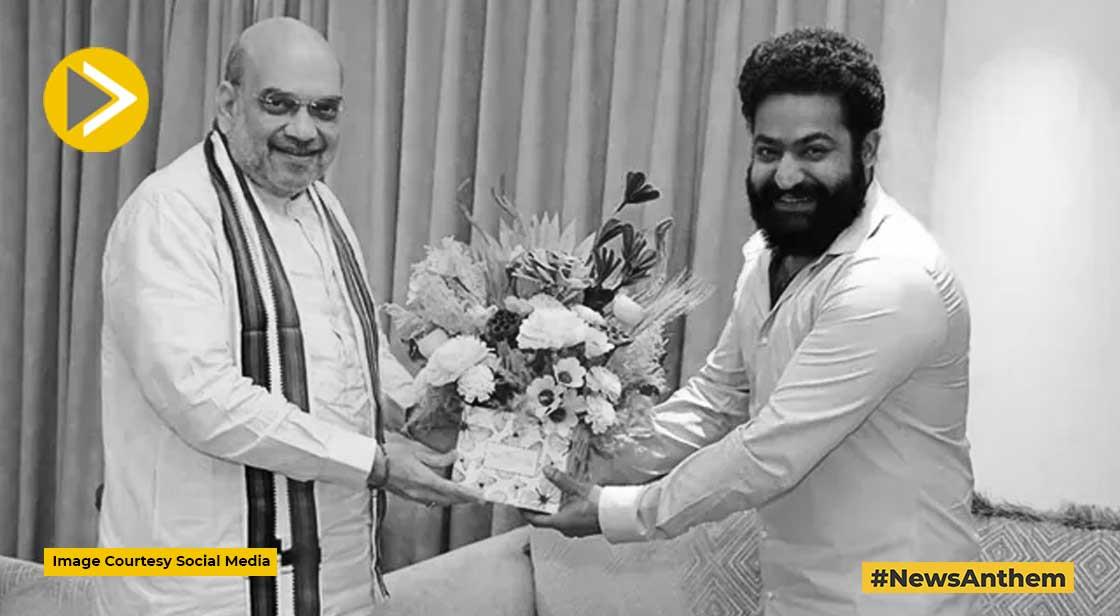 जूनियर एनटीआर ने अमित शाह से की मुलाकात, शाह ने ट्वीट कर की तारीफ