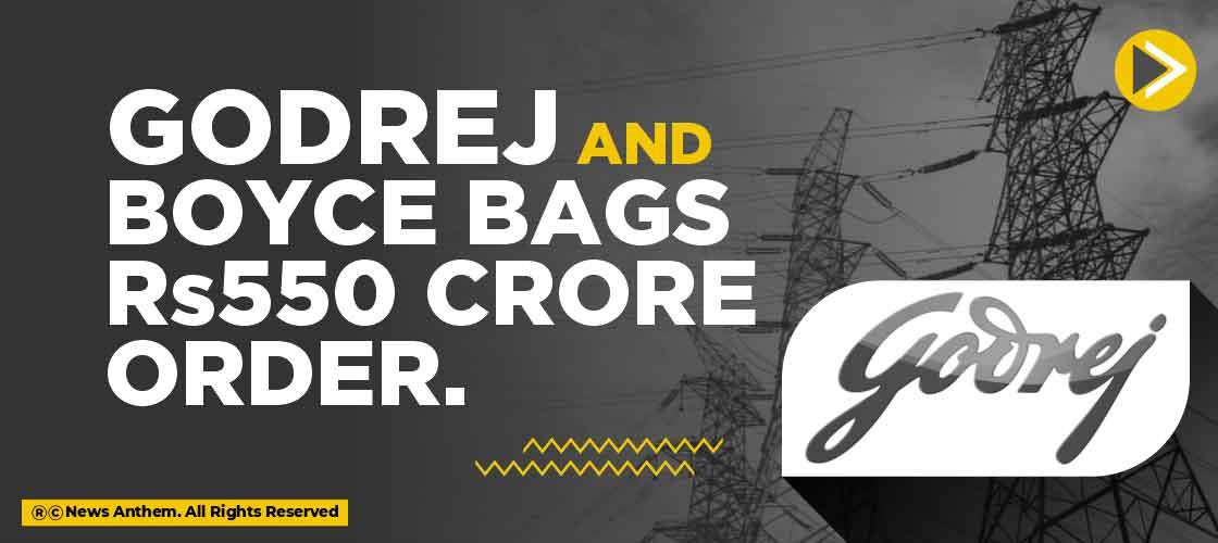 Godrej and Boyce bags Rs550 crore order