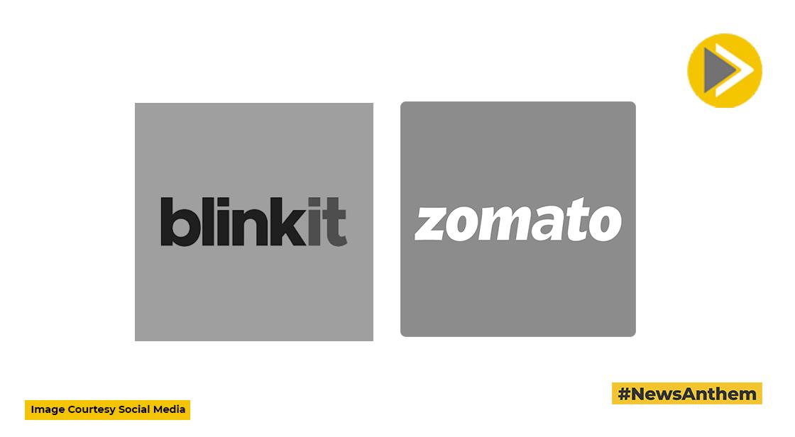 Shares of Zomato Fell by Over 14% after Blinkit Deal