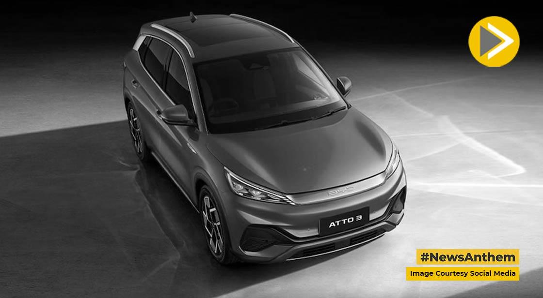 BYD Atto 3 इलेक्ट्रिक एसयूवी जल्द होगी भारत में लॉन्च, मिलेगी इतनी रेंज