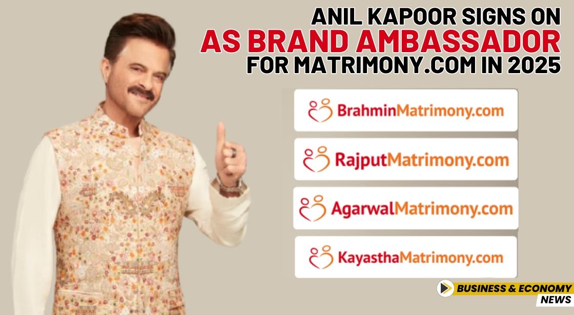 Anil Kapoor Signs On as Brand Ambassador for Matrimony.com in 2025
