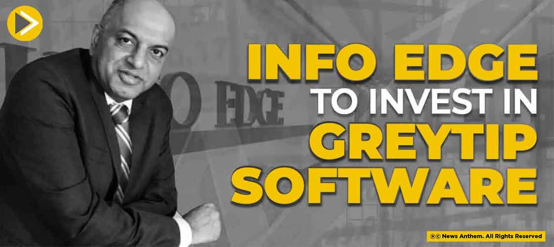 Info Edge to Invest in Greytic Software