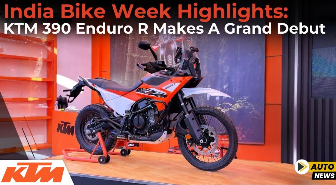 India Bike Week Highlights: KTM 390 Enduro R Makes a Grand Debut