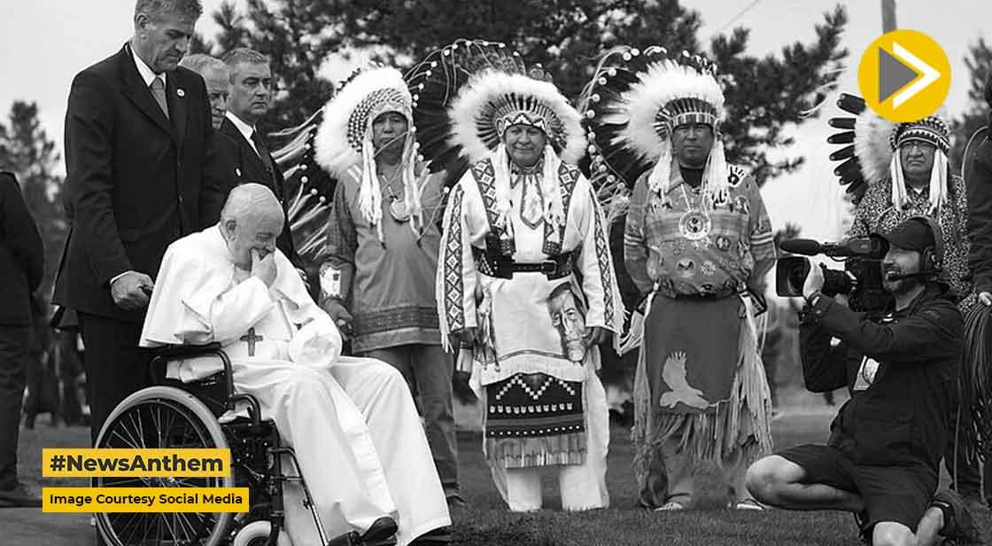 Pope Francis: Pontiff says he is 'deeply sorry' to Canadian residential school survivors