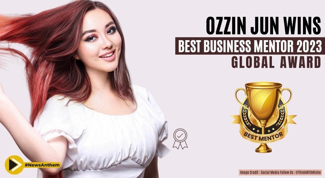 Ozzin Jun Wins “Best Business Mentor 2023” Global Award
