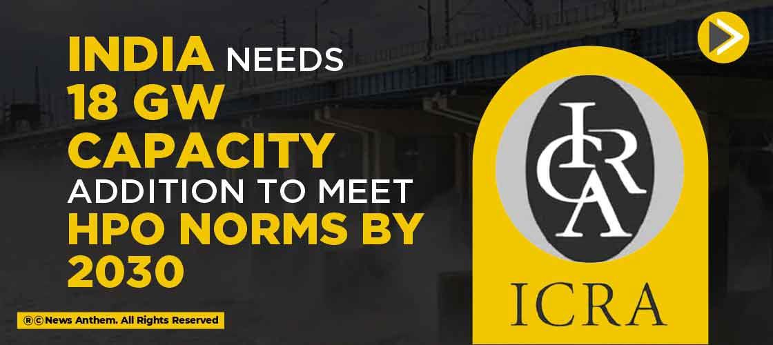 India needs 18 GW Capacity Addition to Meet HPO Norms by 2030